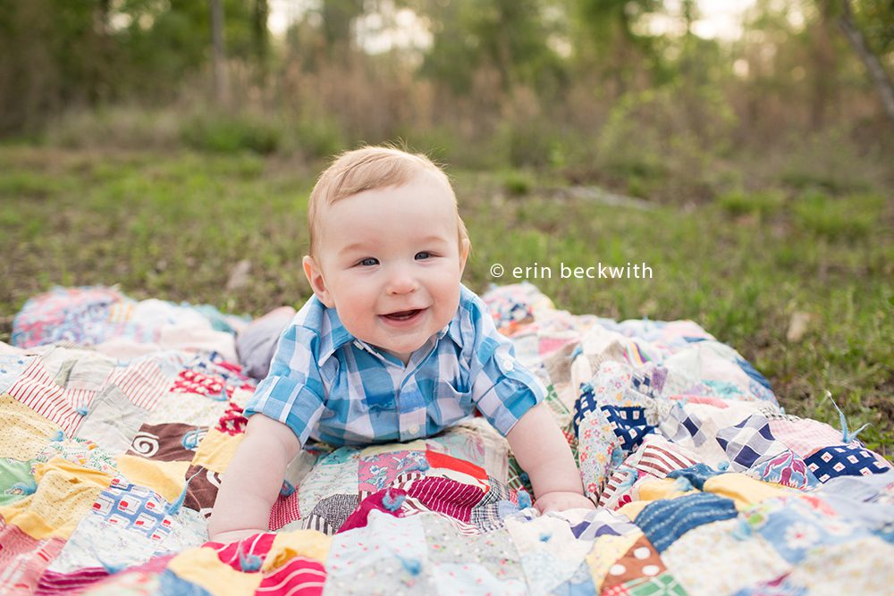 houston baby photographer, erin beckwith photography